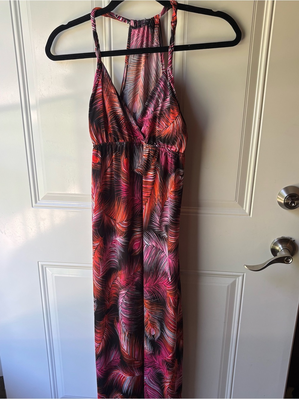 Y2K 2000s rue 21 maxi dress pink and orange